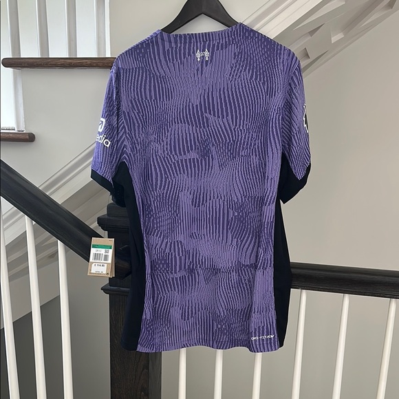Nike Liverpool FC Authentic Alternate Purple and Black Jersey - Picture 3 of 4